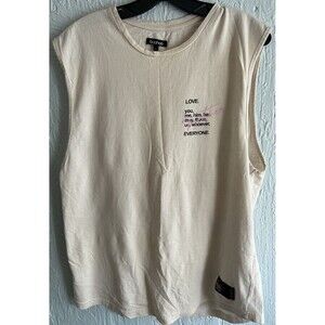 Boohoo MAN Men's Size  L   Gym Racer Tank NWOT